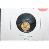 Image 1 : Miniature St. Gaudens 22K Gold Coin; 0.0289 AGW