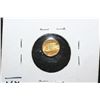 Image 2 : Miniature St. Gaudens 22K Gold Coin; 0.0289 AGW