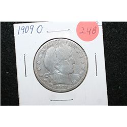 1909-O Barber Half Dollar