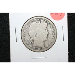 1901-S Barber Half Dollar