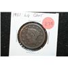 Image 1 : 1851 Large One Cent