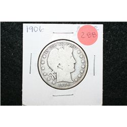 1906 Barber Half Dollar