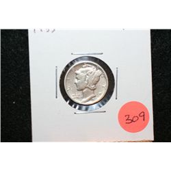 1935 Mercury Dime