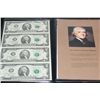 Image 1 : 2003 US Federal Reserve Note $2; Atlanta GA Reserve; Lot of 4; Uncut Bills