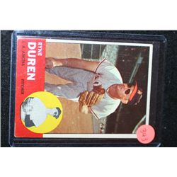 1963 MLB T.C.G. Ryne Duren Los Angeles Angels Baseball Trading Card
