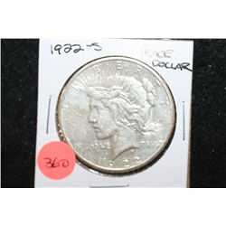 1922-S Peace $1