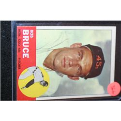 1963 MLB T.C.G. Bob Bruce Houston Colt 45s Baseball Trading Card