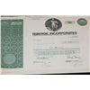 Image 1 : Faberge Inc. Stock Certificate Dated 1972