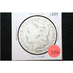 1884 Silver Morgan $1