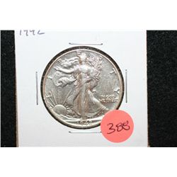 1942 Walking Liberty Half Dollar