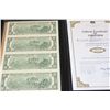 Image 2 : 2003-A US Federal Reserve Note $2; Kansas City MO Reserve; Lot of 4; Uncut Bills