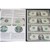 Image 1 : 1988 US Federal Reserve Note $1; Philadelphia PA Reserve; Lot of 4; Uncut Bills