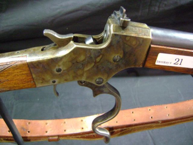 J STEVENS ARM CO 22 FALLING BLOCK RIFLE - CHICOPEE FALLS, MASS - S/N 90524