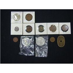 LOT OF 12 FOREIGN COINS