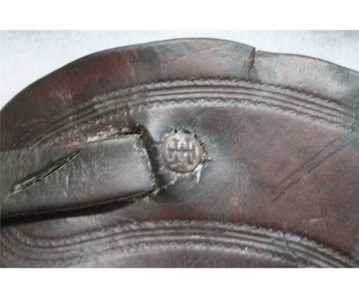 Heiser Spur Straps--Marked on Rivet