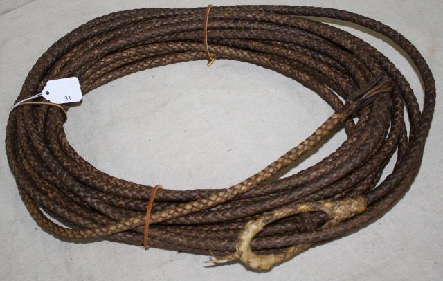 67' 6 Plait Rawhide Reata