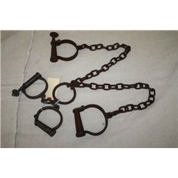 Hand Cuffs and Leg Irons