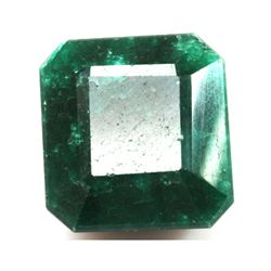 African Emerald Loose Gems 243.88ctw Square Cut