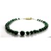 Image 2 : Emerald round pear shape 80.0 ctw Necklace