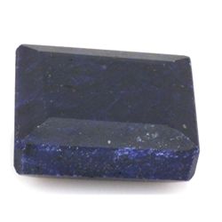 Natural 128.6 ctw African Sapphire Emerald Cut Stone