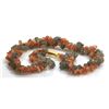 Image 2 : Mix Semi Precious Stone Double Rows Necklace with clasp