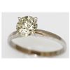 Image 1 : 1.25 CTW 14K GOLD DIAMOND RING ROUND C1/I1