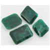 Image 2 : Emerald 434ct Loose Gemstone Mix Sizes Emerald Cut