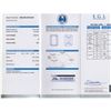 Image 2 : EGL Certified Diamond Emerald 1.02ctw D,SI1