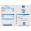 Image 2 : EGL Certified Diamond Emerald 0.70ctw F,VS1