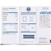 Image 2 : EGL Certified Diamond Emerald 1.01ctw D,SI1