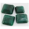 Image 2 : Emerald 401.5ct Loose Gemstone Mix Sizes Square Cut