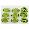 Image 1 : Peridot 12.01 ctw Loose Gemstone 6x8mm Oval Cut