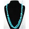 Image 1 : Natural 651.00ctw Turquoise Sterling Silver Necklace