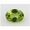 Image 2 : Peridot 12.61 ctw Loose Gemstone 6x8mm Oval Cut