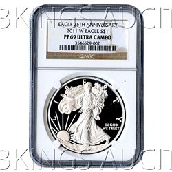 Certified Proof Silver Eagle PF69 2011