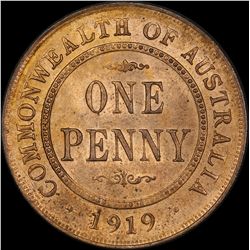 1919 Dot Below Penny