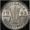 Image 1 : 1943D Threepence