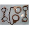Image 1 : Early Leg Irons & Handcuffs