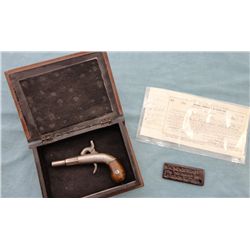 Civil War Era Screw Bbl. Pistol