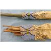 Image 2 : Native American Bow/Arrows Beaded Rawhide Sheath