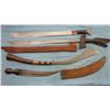 Image 1 : Lot of 4 Swords & Machetes