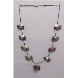 ZUNI FETISH NECKLACE