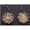Image 3 : PAPAGO BASKETRY EARINGS AND PENDANT