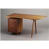 Image 1 : GEORGE NAKASHIMA walnut single pedestal desk