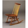 Image 1 : Unusual GEORGE NAKASHIMA spindle-back rocker