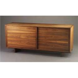 GEORGE NAKASHIMA walnut cabinet with dovetail
