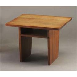 GEORGE NAKASHIMA Portsmith walnut end table,