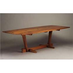 Fine GEORGE NAKASHIMA Conoid dining table, 19