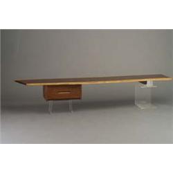 Rare GEORGE NAKASHIMA wall-hanging shelf unit