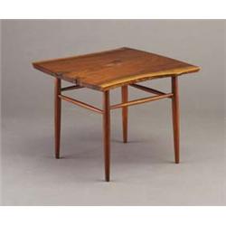 GEORGE NAKASHIMA walnut occasional table with